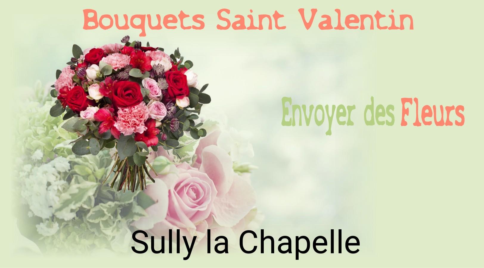 Roses de Saint-Valentin livrées à Sully-la-Chapelle